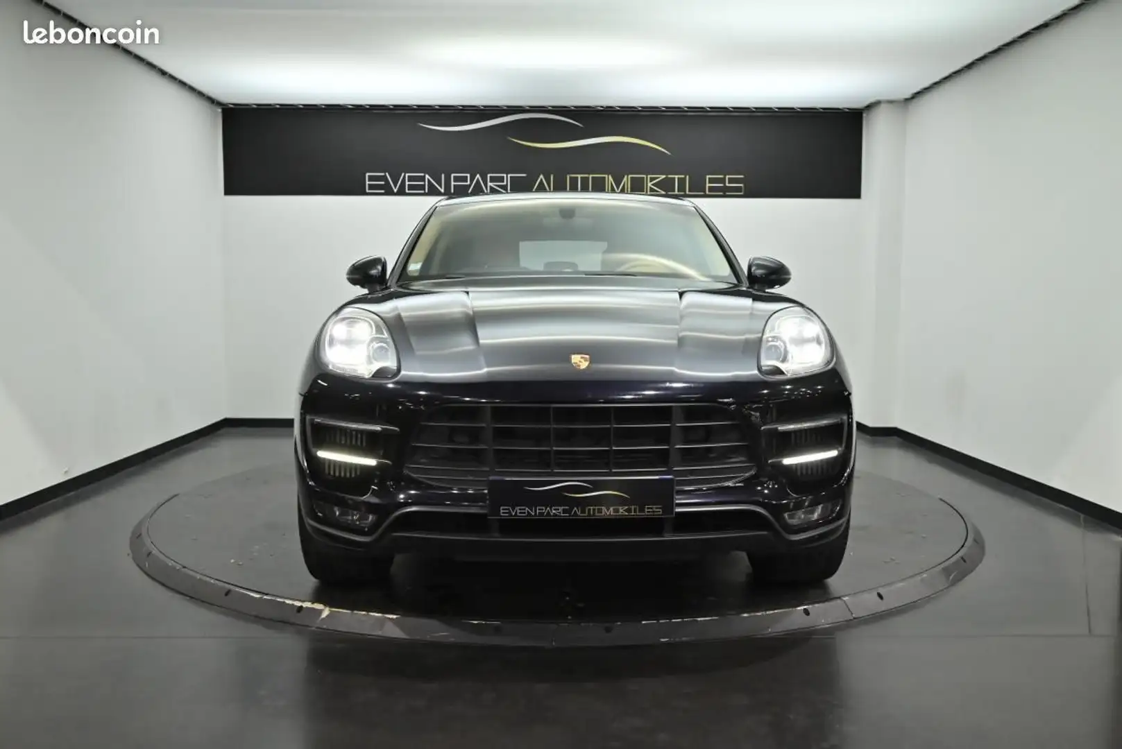 Porsche Macan Turbo 3.6 V6 400 ch PDK Noir - 2
