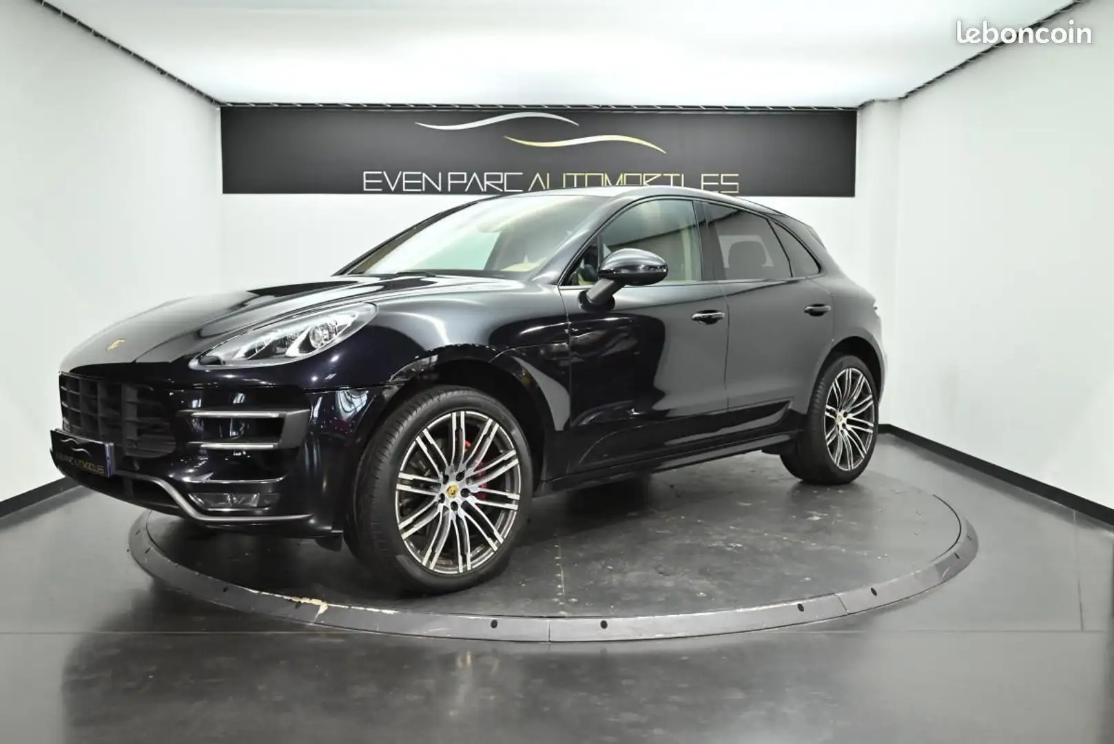 Porsche Macan Turbo 3.6 V6 400 ch PDK Noir - 1