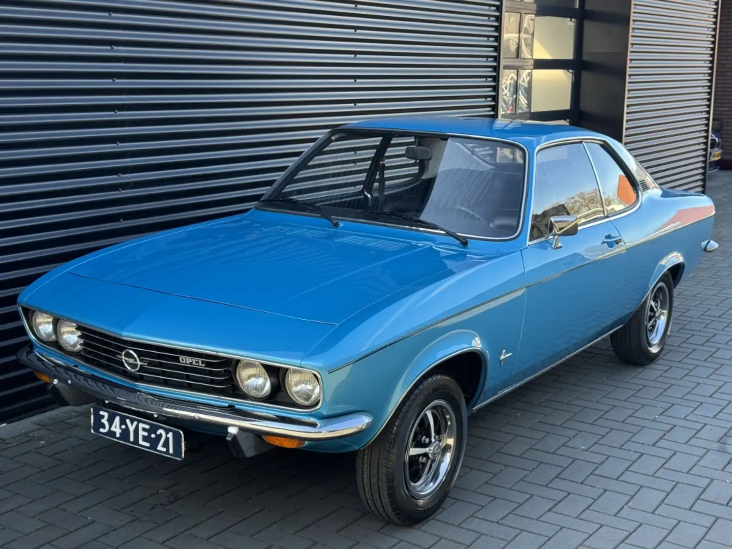 Opel Manta A 1.2 BLAUW| COMPLETE RESTAURATIE| ZEER MOOI| UNIE Azul - 1