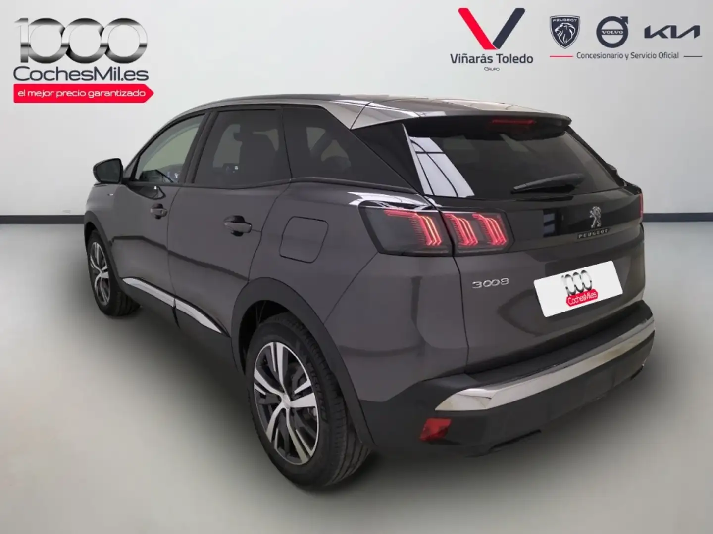 Peugeot 3008 HYB PHEV 180 Active Pack e-EAT8 Gris - 2