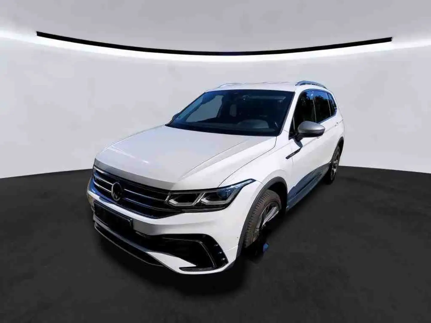 Volkswagen Tiguan Allspace 2.0 TDI 4M R-Line *AHK*HEAD-UP*MATRIX*KAMERA* Weiß - 2