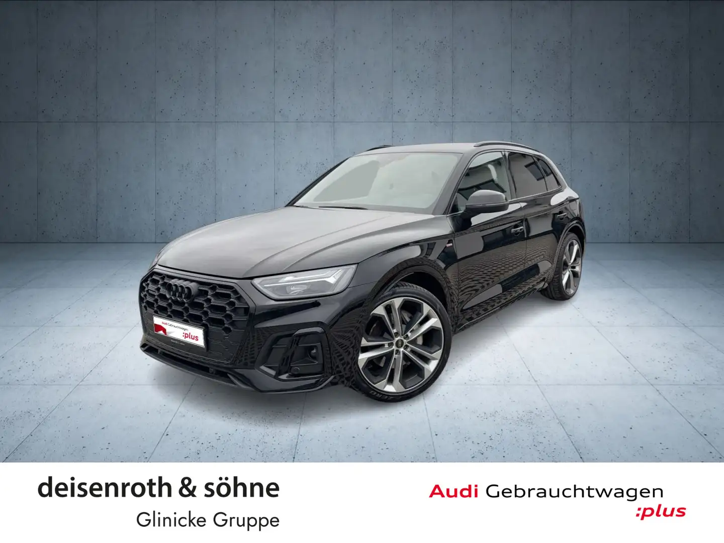 Audi Q5 S line 50 TFSI e qu Business/Nav/Luft/21"LED Schwarz - 1