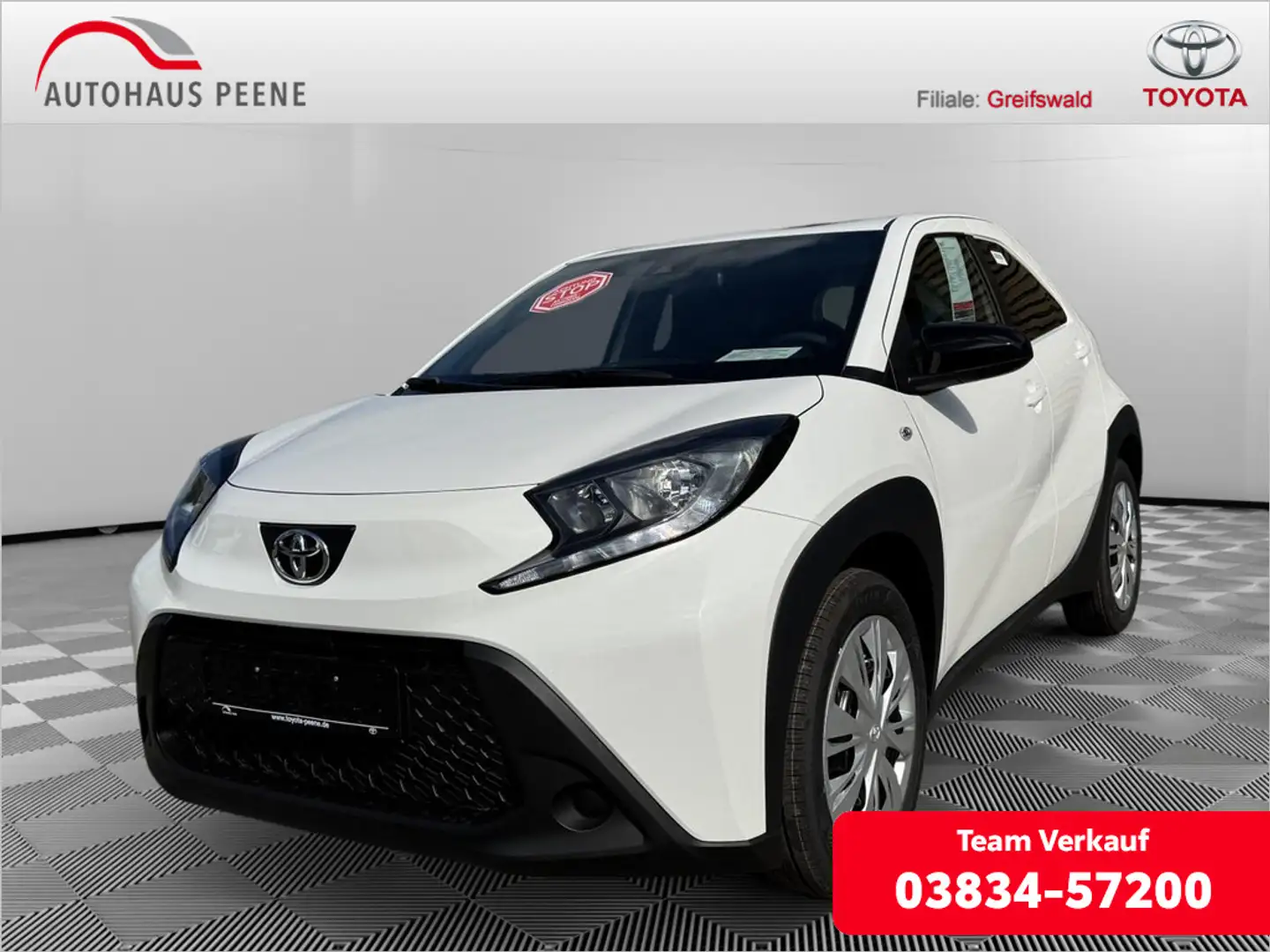 Toyota Aygo X 1.0 Business Edition SHZ KAMERA ACC Weiß - 1