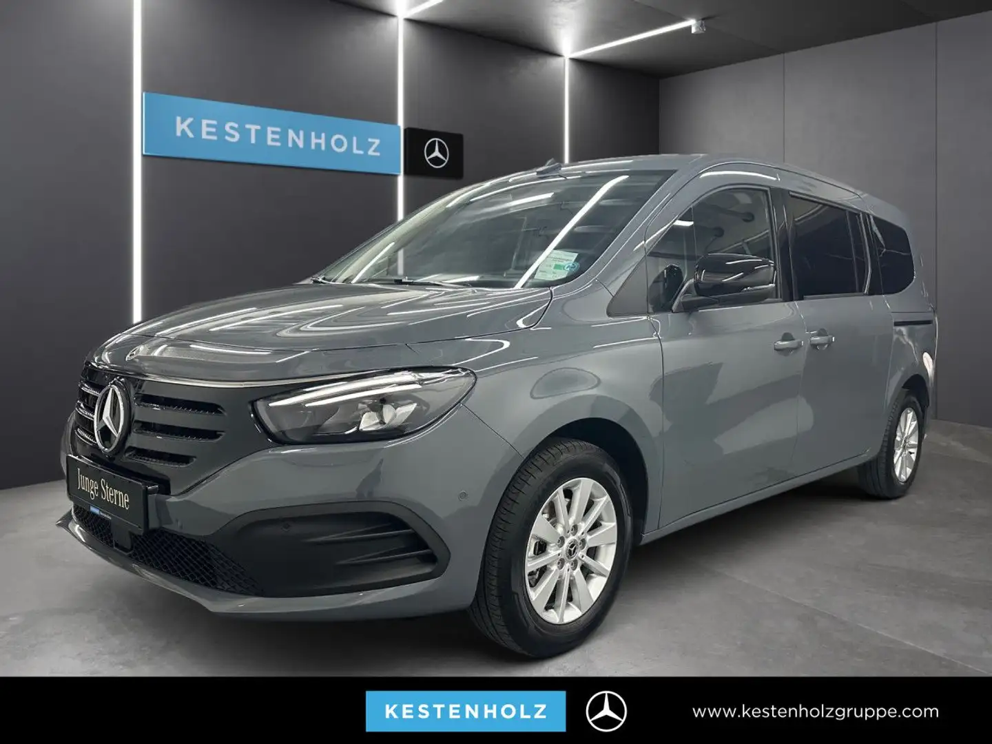 Mercedes-Benz EQT 200 Lang LED Kamera Spurhalt-Ass Klimaautom Grau - 1