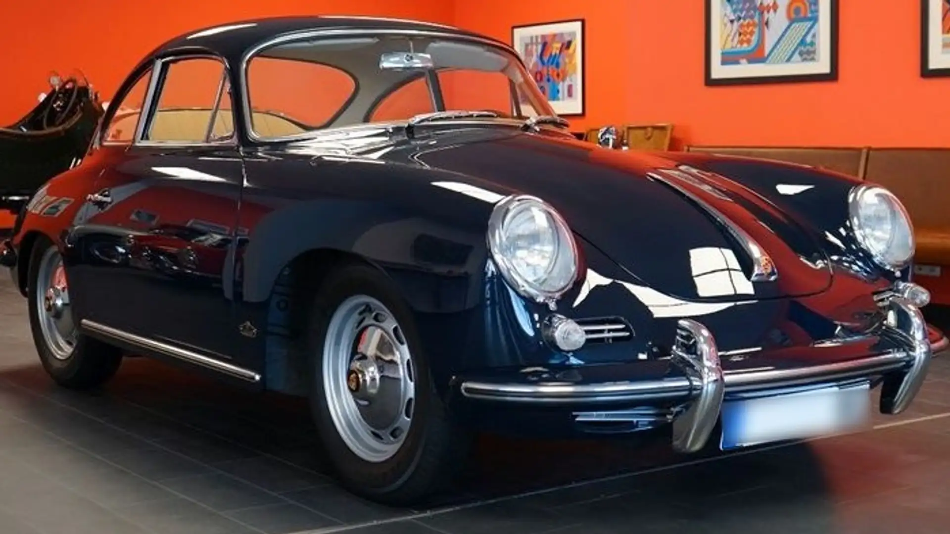 Porsche 356 B 1600 N Azul - 2