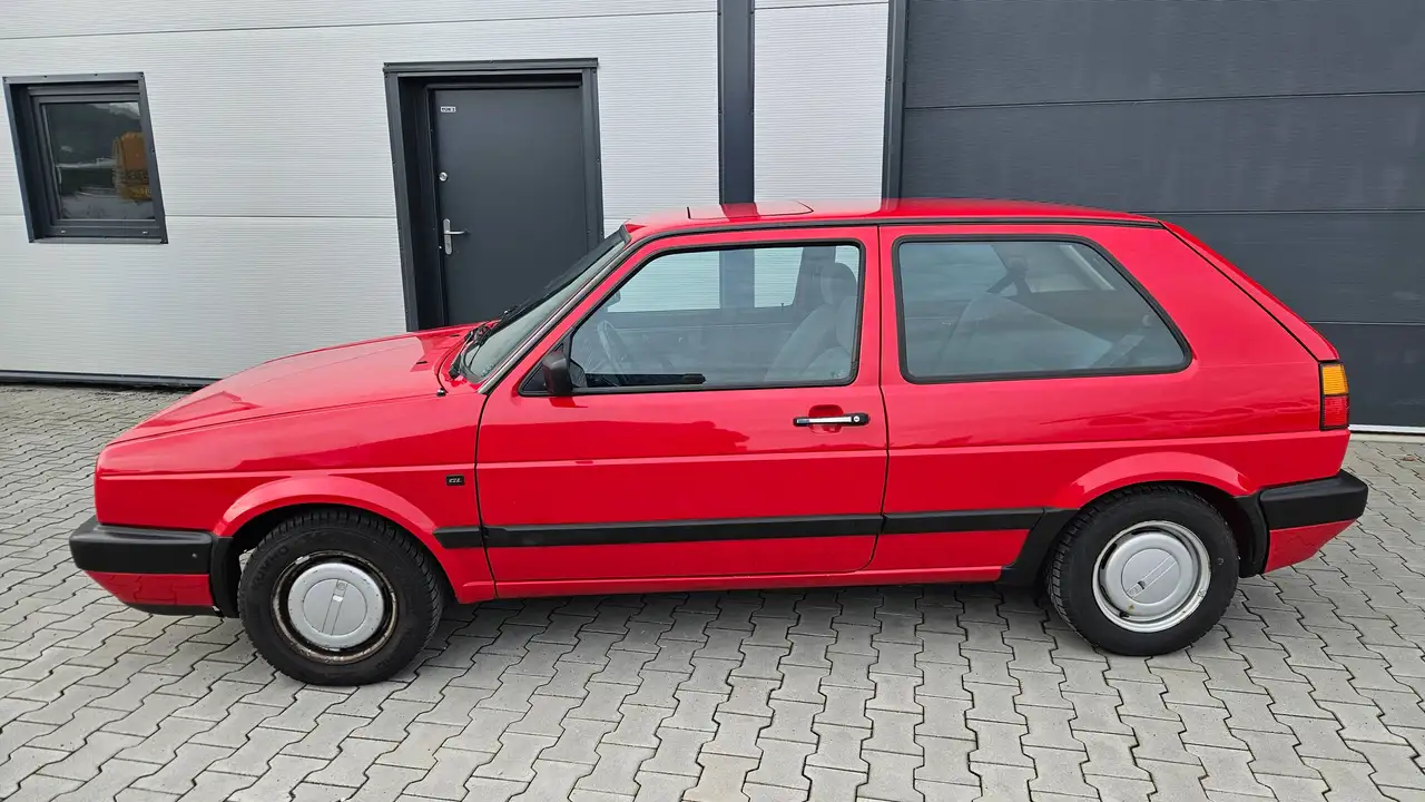 Volkswagen Golf 2 * GL * tornadorot * Schiebedach, foto 2
