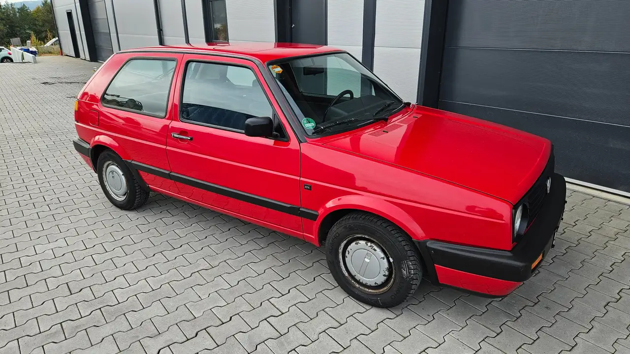 Volkswagen Golf 2 * GL * tornadorot * Schiebedach, foto 6