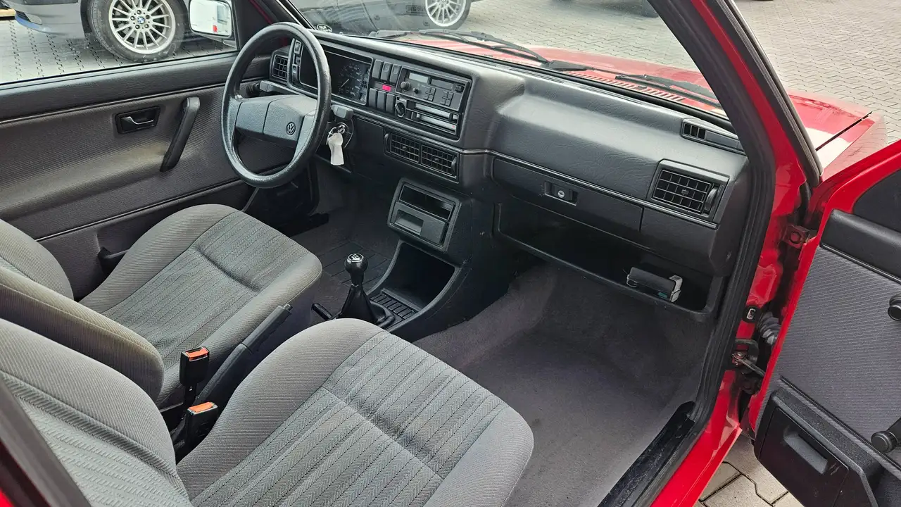 Volkswagen Golf 2 * GL * tornadorot * Schiebedach, foto 10