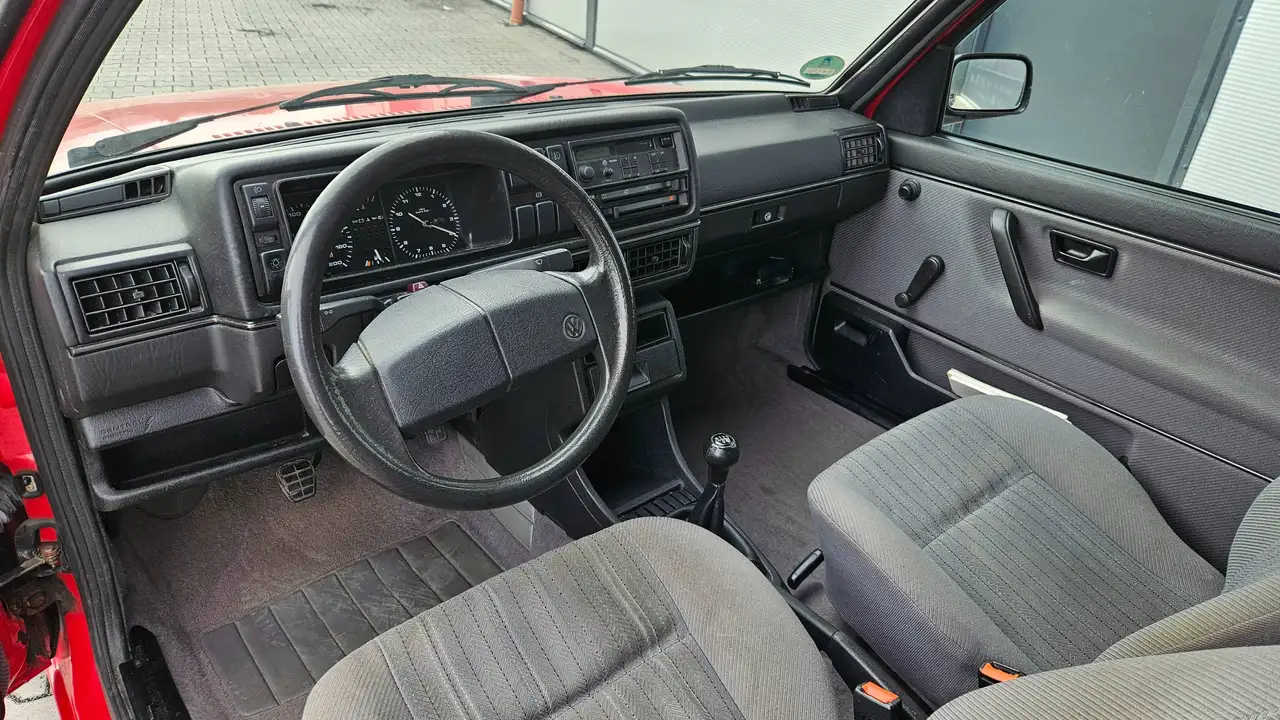 Volkswagen Golf 2 * GL * tornadorot * Schiebedach, foto 9