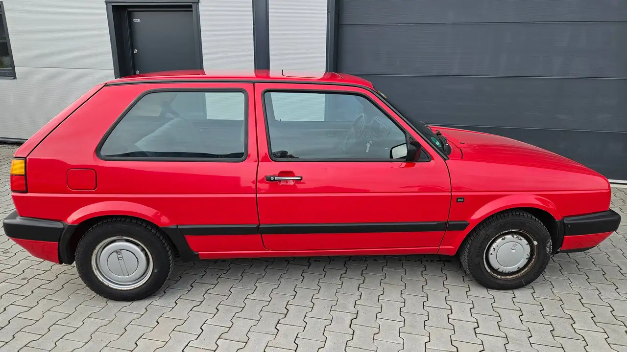 Volkswagen Golf 2 * GL * tornadorot * Schiebedach, foto 5