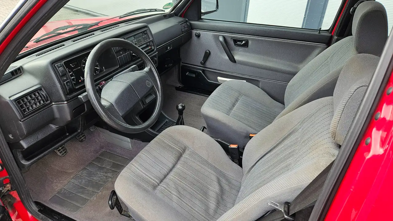 Volkswagen Golf 2 * GL * tornadorot * Schiebedach, foto 8