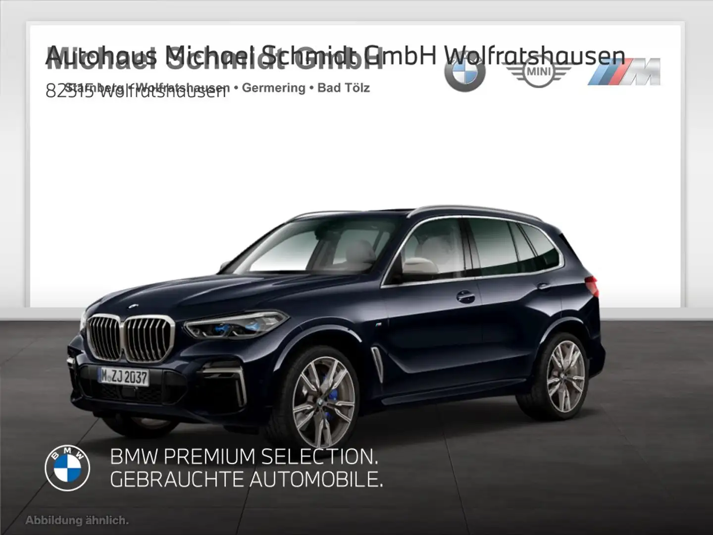BMW X5 M 50i M Sportpaket*Panorama*Driv A Prof*Laser*H/K* Siyah - 1