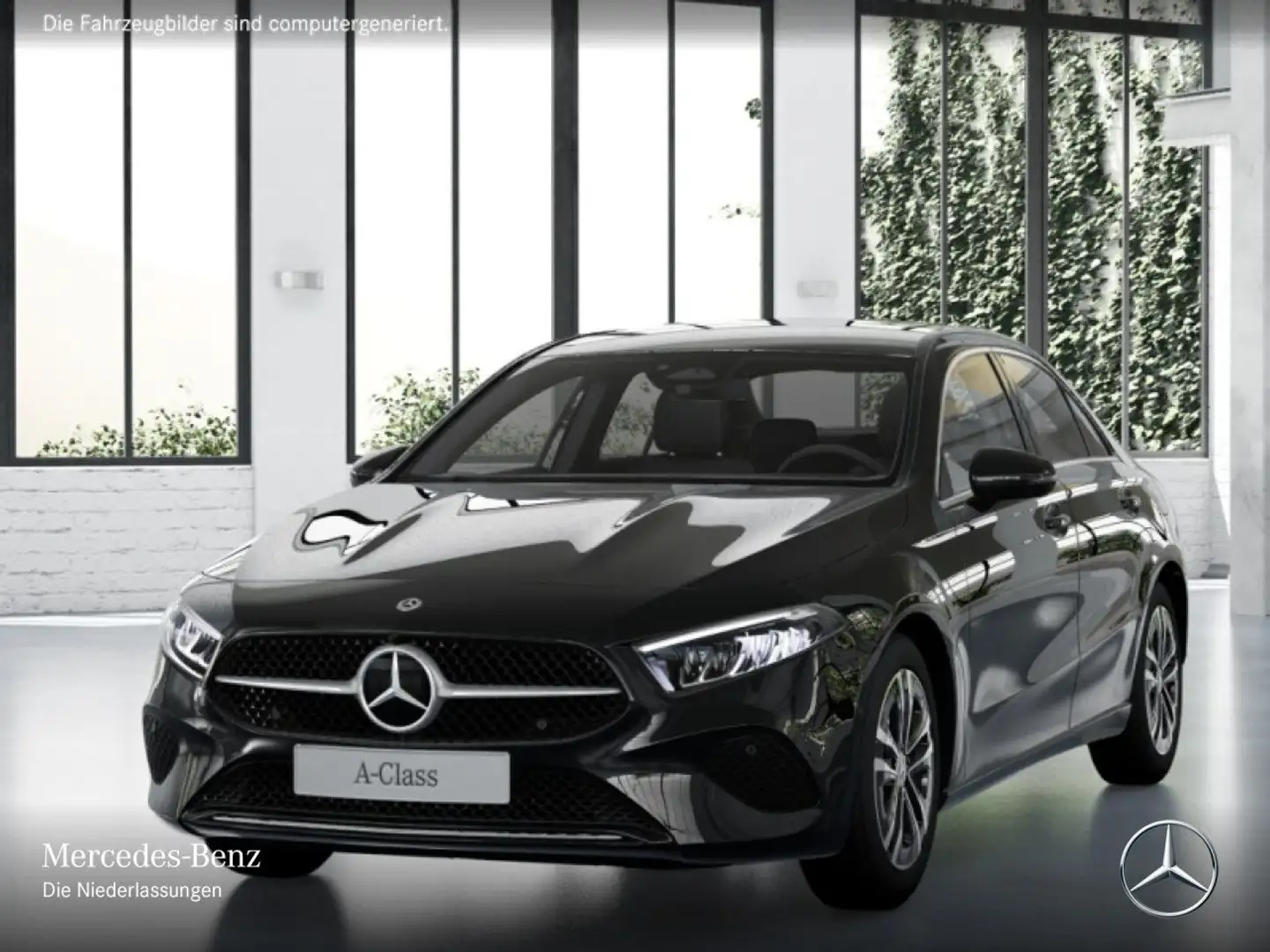 Mercedes-Benz A 200 Lim PROGRESSIVE+LED+KAMERA+7G Schwarz - 2