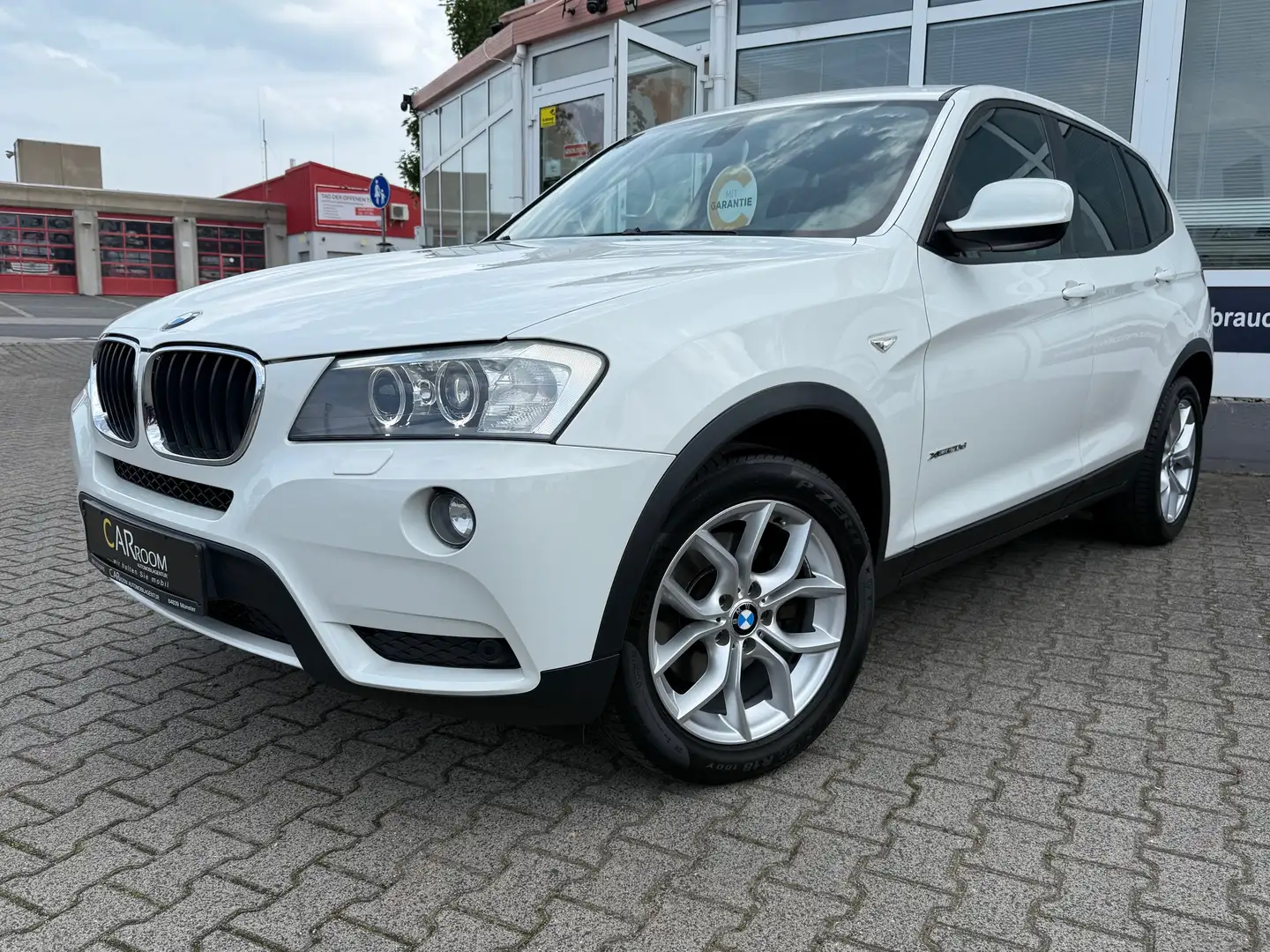 BMW X3 xDrive 20d*Xenon*Ahk.*Teilleder*Navi* Weiß - 1