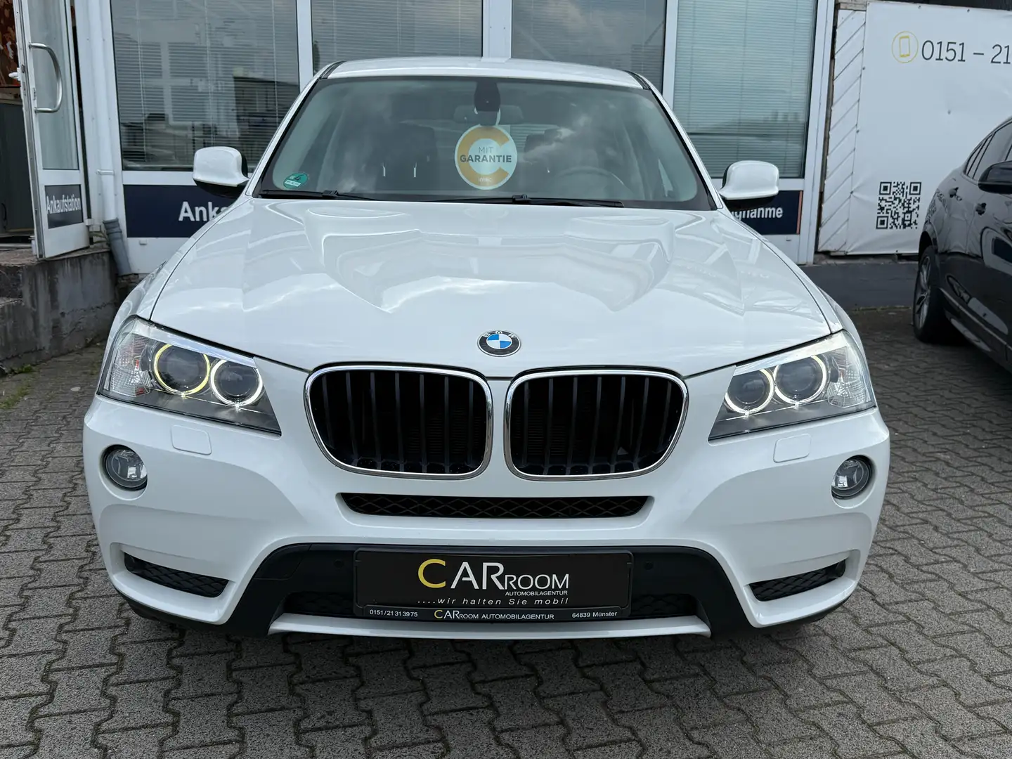 BMW X3 xDrive 20d*Xenon*Ahk.*Teilleder*Navi* Weiß - 2