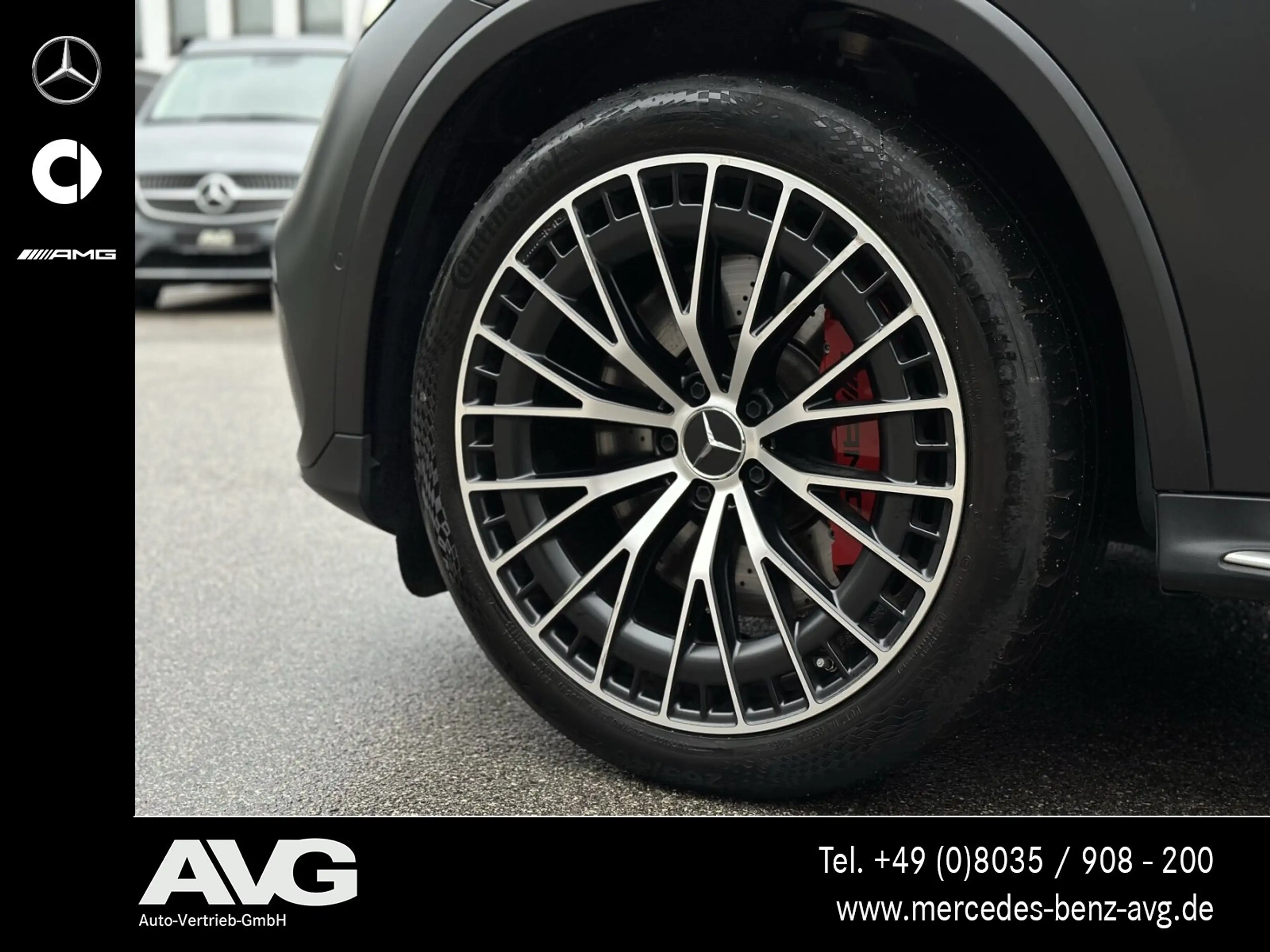 Mercedes-Benz GLC 63 AMG GLC 63S E Coupé Pano AHK 21" Night MATTGRAU Burm — photo 10