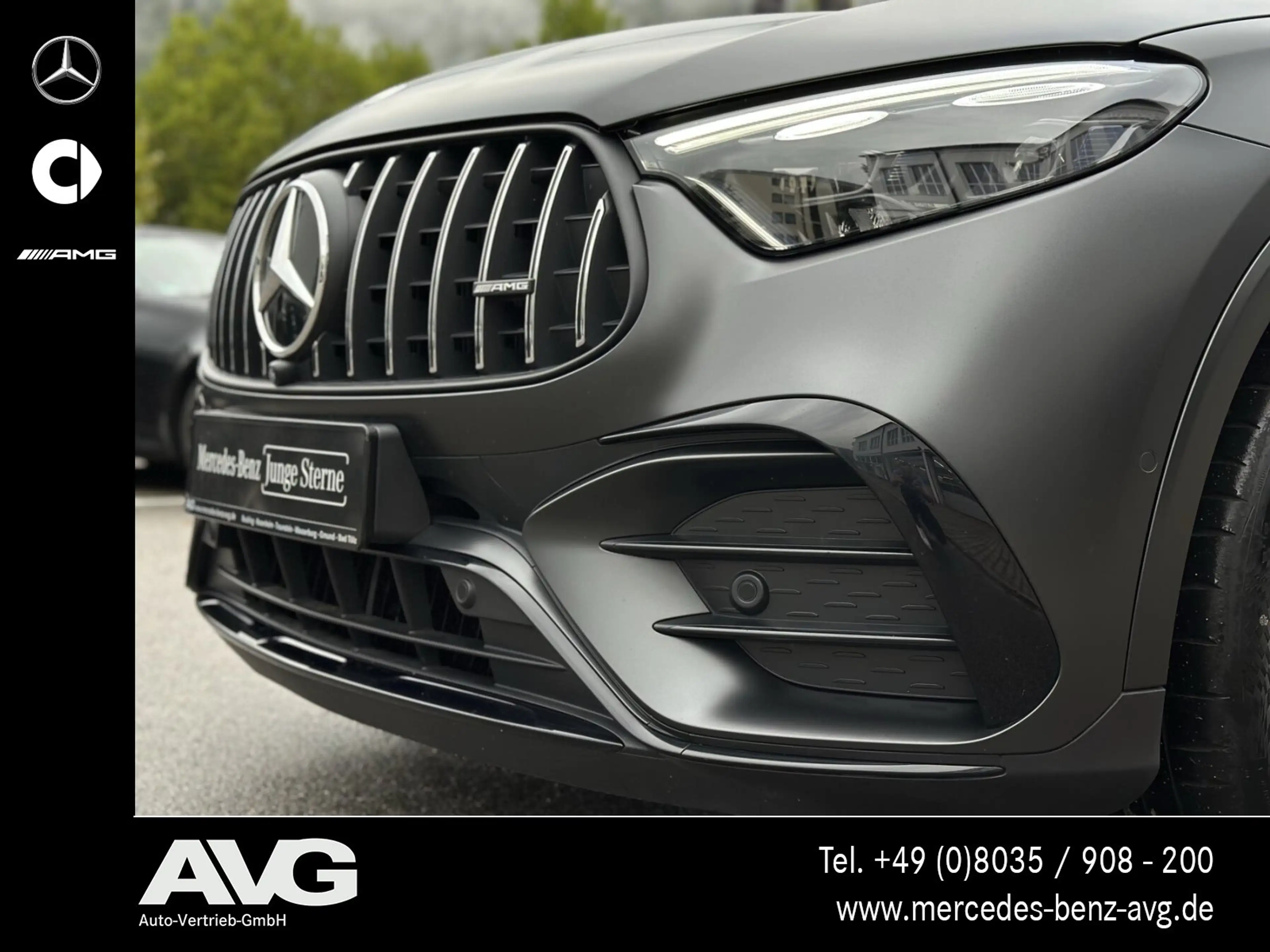 Mercedes-Benz GLC 63 AMG GLC 63S E Coupé Pano AHK 21" Night MATTGRAU Burm — photo 9