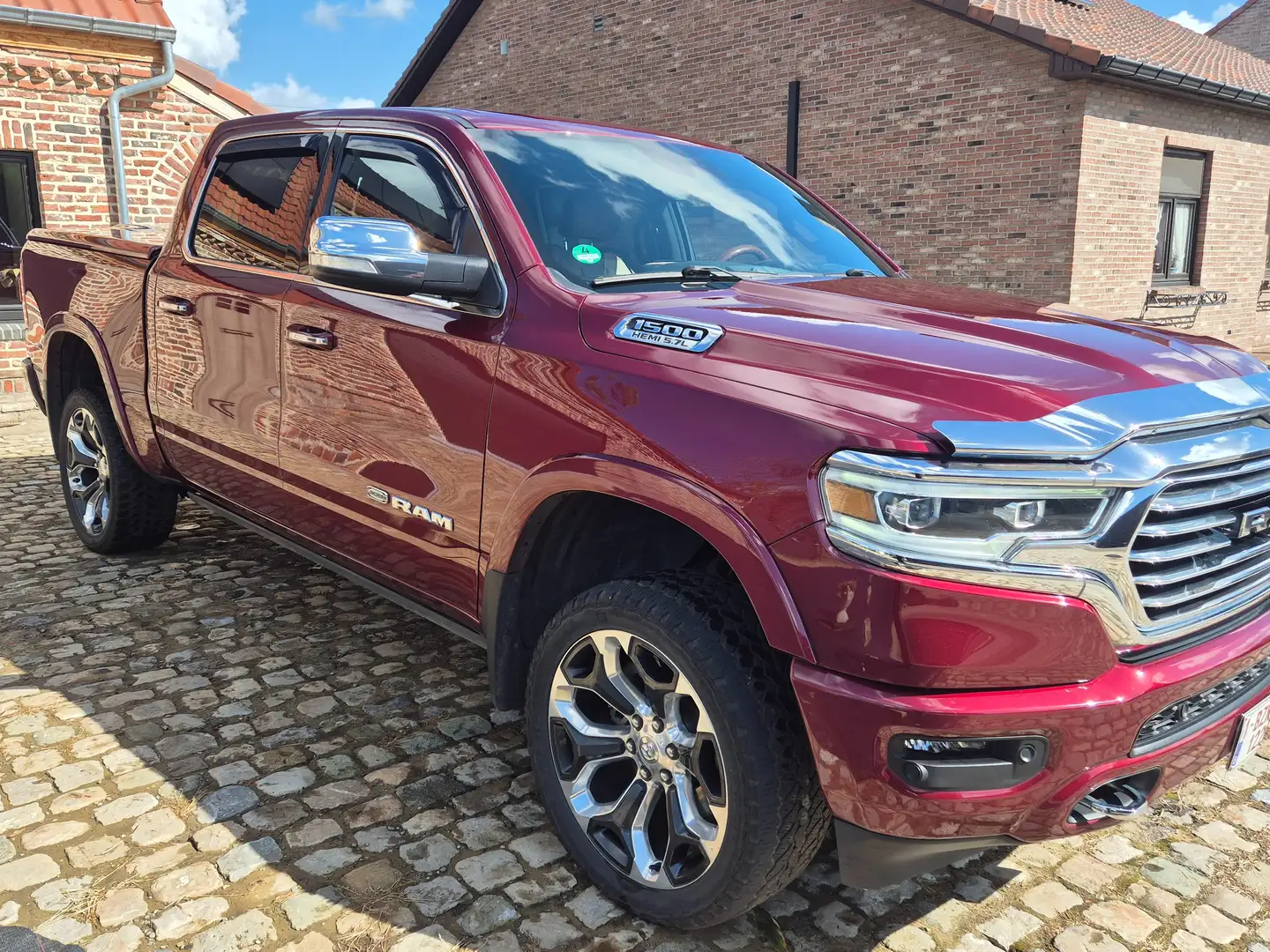 RAM 1500 Limited Longhorn 4x4 Rouge - 1
