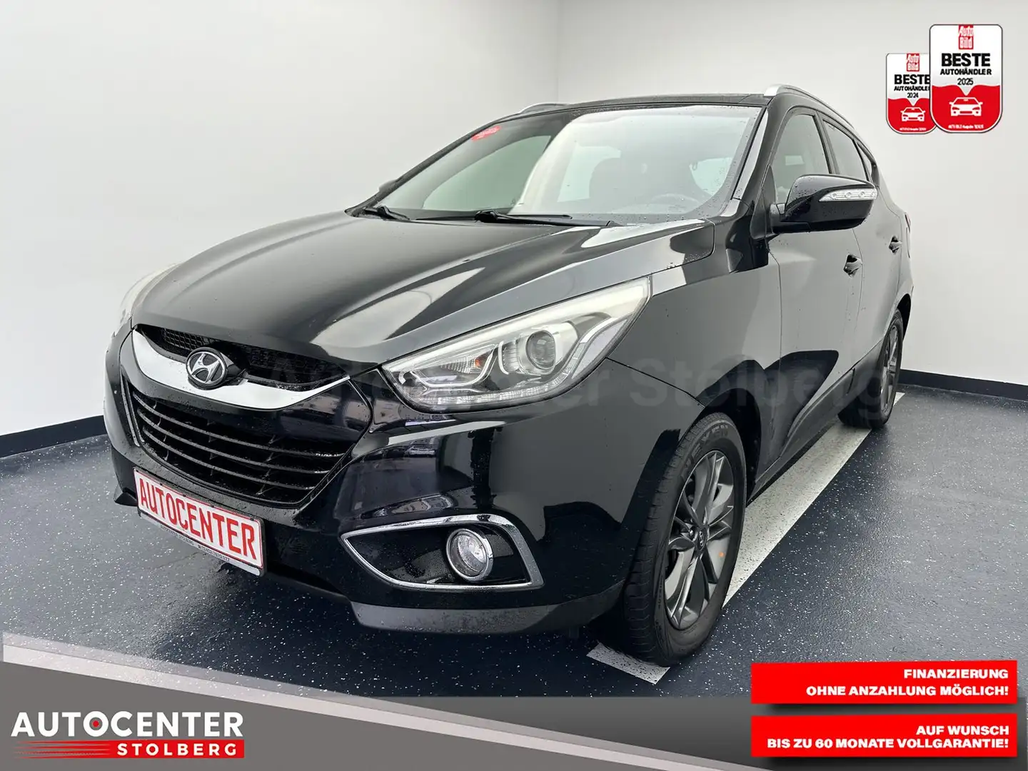 Hyundai iX35 Comfort 2WD "PANO-NAVI-CAM-SITZH-MULTI-ALU" Noir - 1