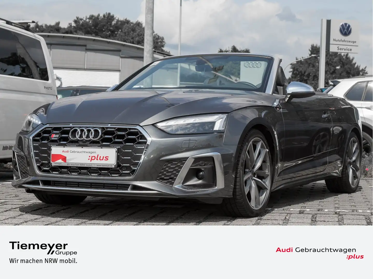 Audi S5 TFSI Q S SPORT LM19 LEDER 3ZONEN Grau - 1