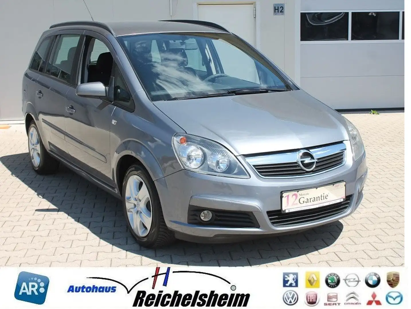 Opel Zafira gute Ausst.,7 Sitze,v. Neuteile,Finanz. Grau - 1
