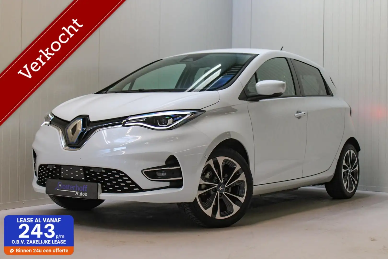 Renault ZOE R135 Intens 52 kWh | CRUISE CONTROL | Wit - 1