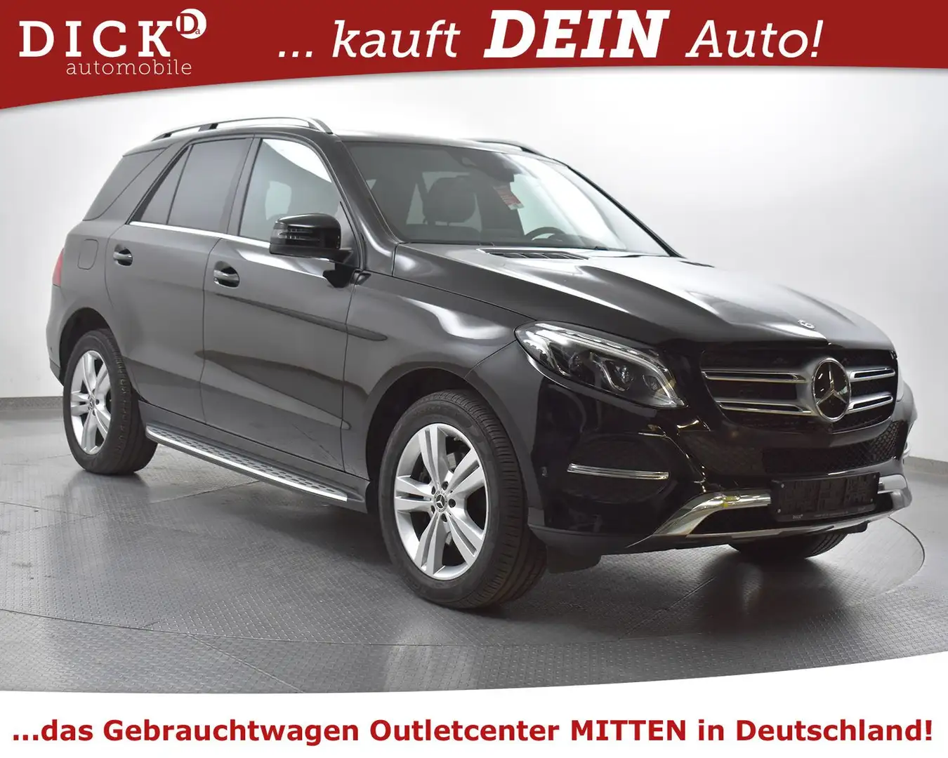 Mercedes-Benz GLE 250 d 9G COMAND+KAMERA+LED+ACC+LEDER+SHZ+19" Schwarz - 1