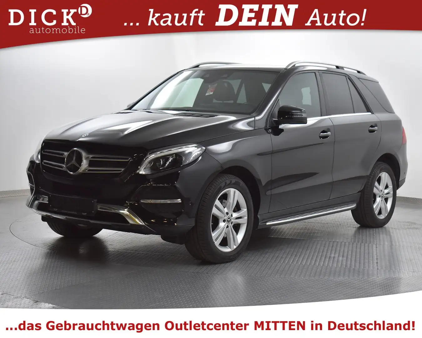 Mercedes-Benz GLE 250 d 9G COMAND+KAMERA+LED+ACC+LEDER+SHZ+19" Schwarz - 2