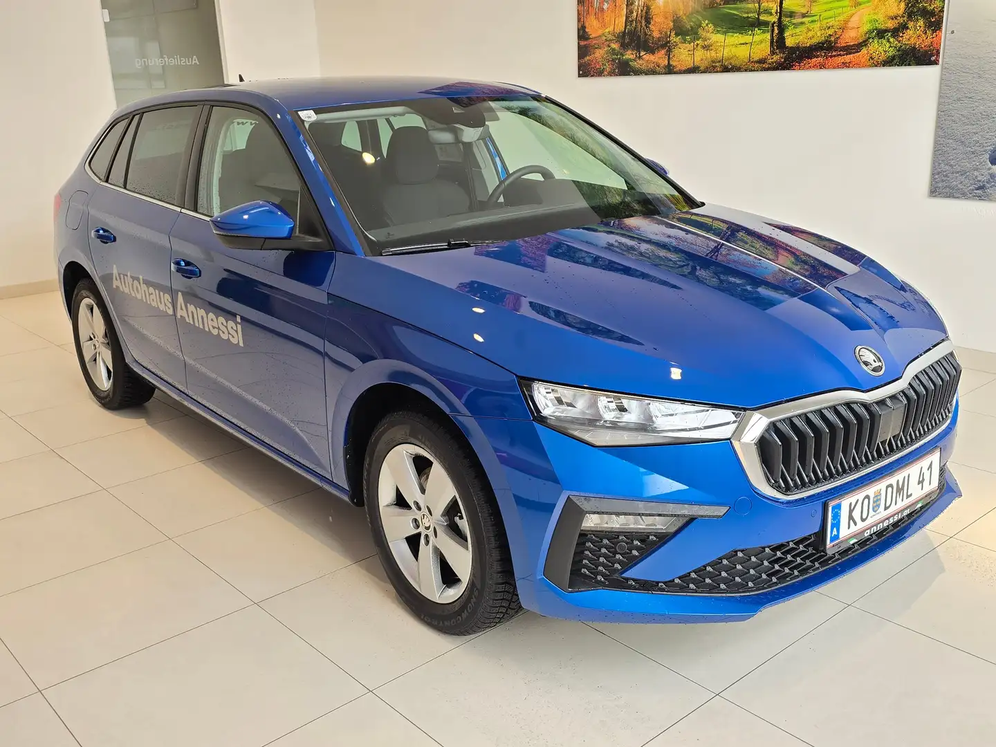 Skoda Scala Selection Blau - 1