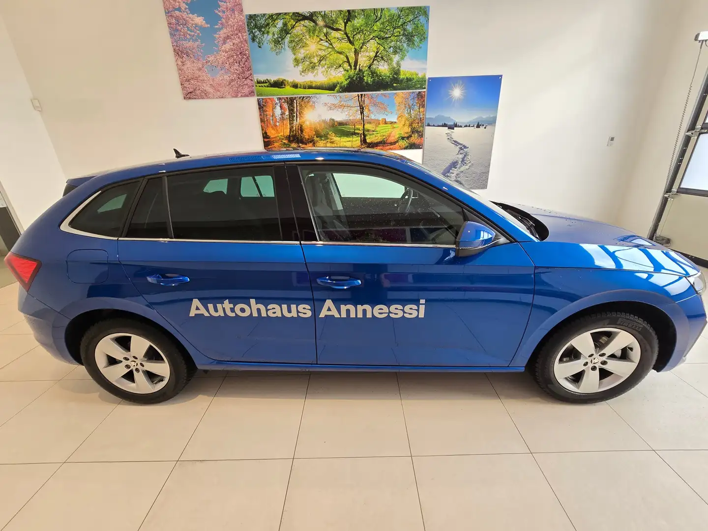 Skoda Scala Selection Blau - 2