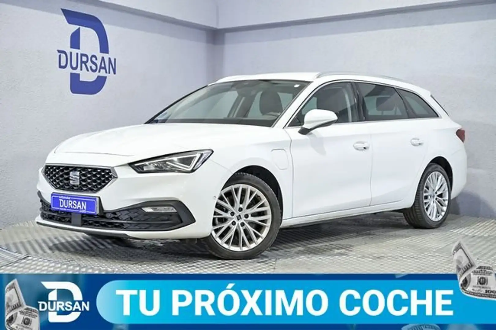 SEAT Leon SP 1.4 eHybrid DSG SS FR Go L Blanco - 1