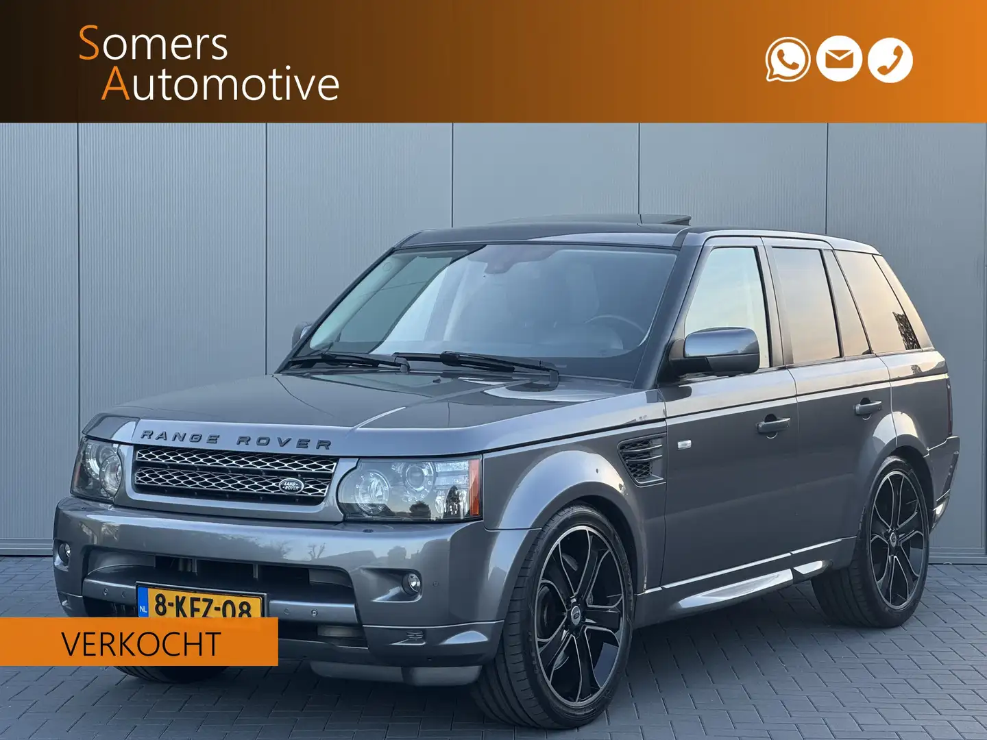 Land Rover Range Rover Sport 5.0 V8 Supercharged Autobiography | Schuifdak | 22 Grijs - 1