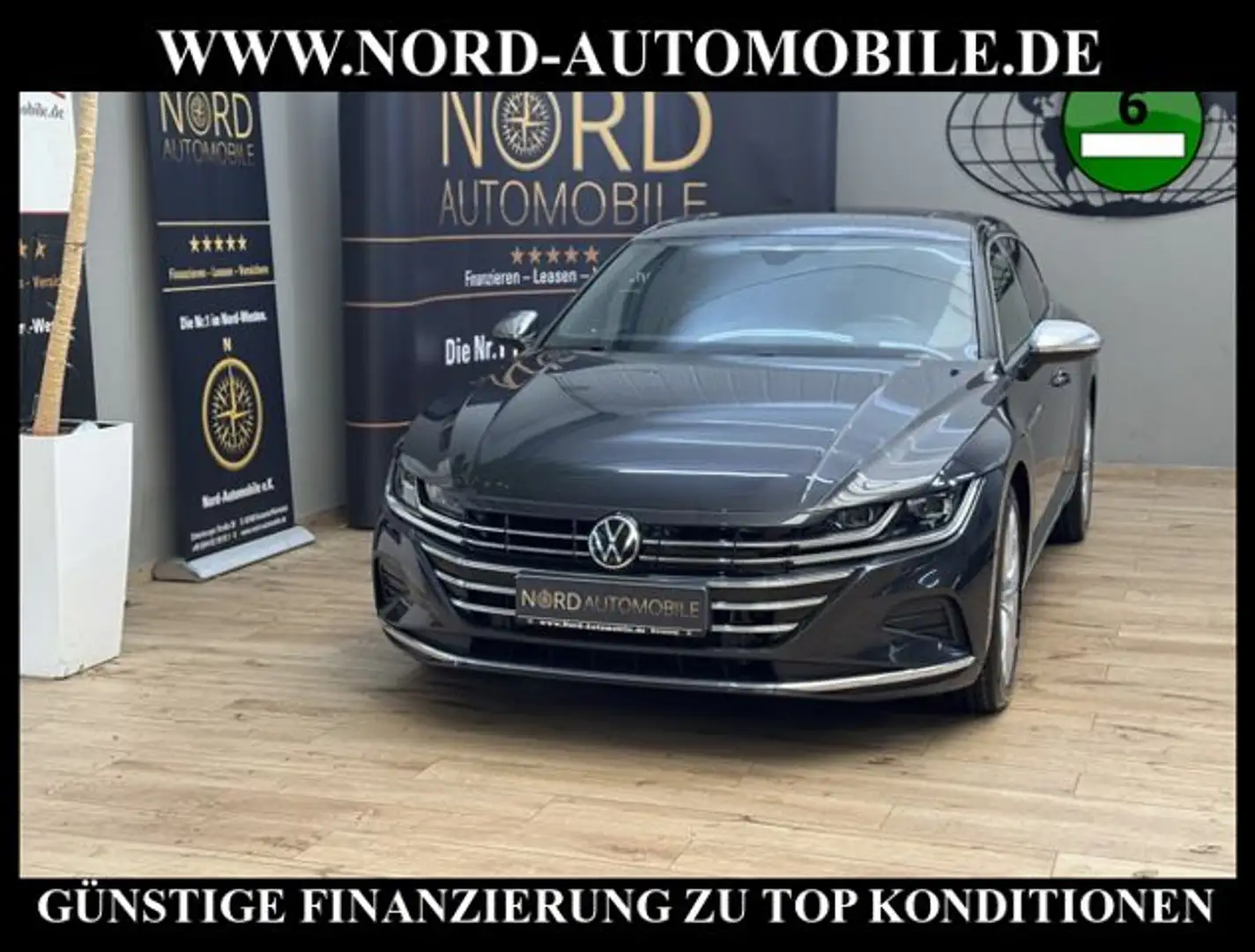 Volkswagen Arteon Shooting Brake Elegance 1.4TSI Pano/LED/ Elegance Серый - 1