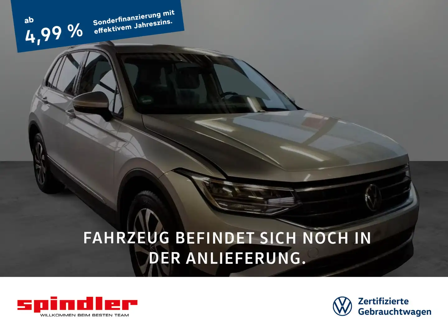 Volkswagen Tiguan Active 1.5 TSI DSG / Navi, App, LED, RFK Silber - 1