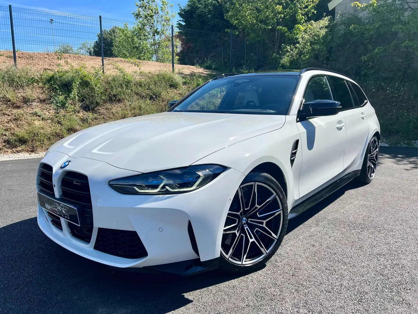 BMW M3 TOURING 3.0 L 510 ch DKG - IMMAT FRANCE Blanc - 1