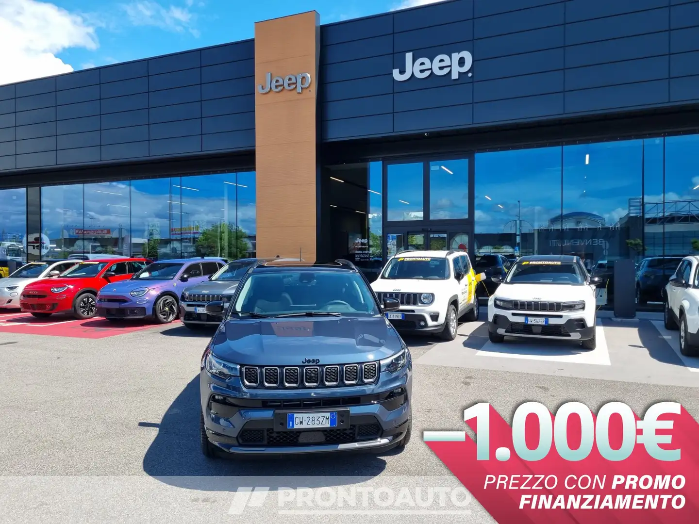 Jeep Compass 1.5 turbo t4 mhev summit 2wd 130cv dct Nero - 2