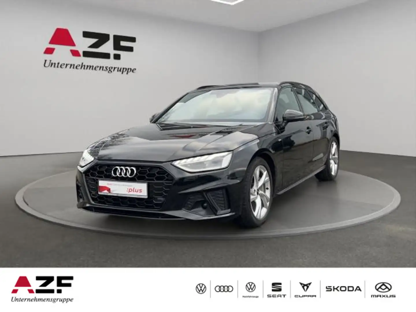 Audi A4 40 TDI S-tronic S line NAVI+ACC+LED+PAN Schwarz - 1