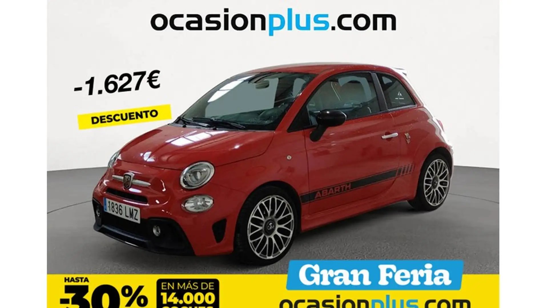 Abarth 595 1.4T JET 140 Rojo - 1