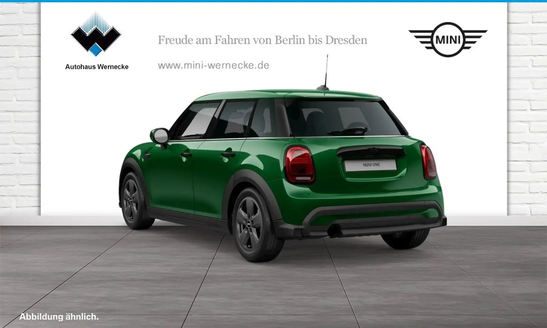 MINI One 5-Türer DAB LED RFK Navi Tempomat Klimaaut. Grün - 2