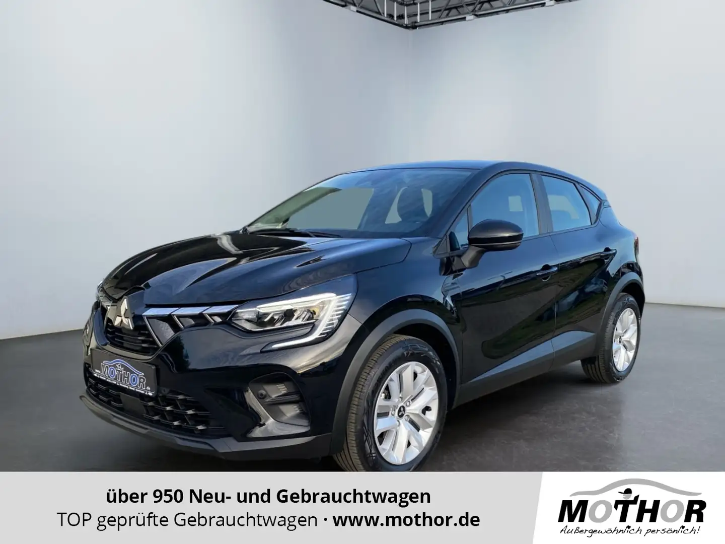 Mitsubishi ASX BASIS 1,0l Turbo-Benziner TEMP KAM PDC DAB Negro - 1