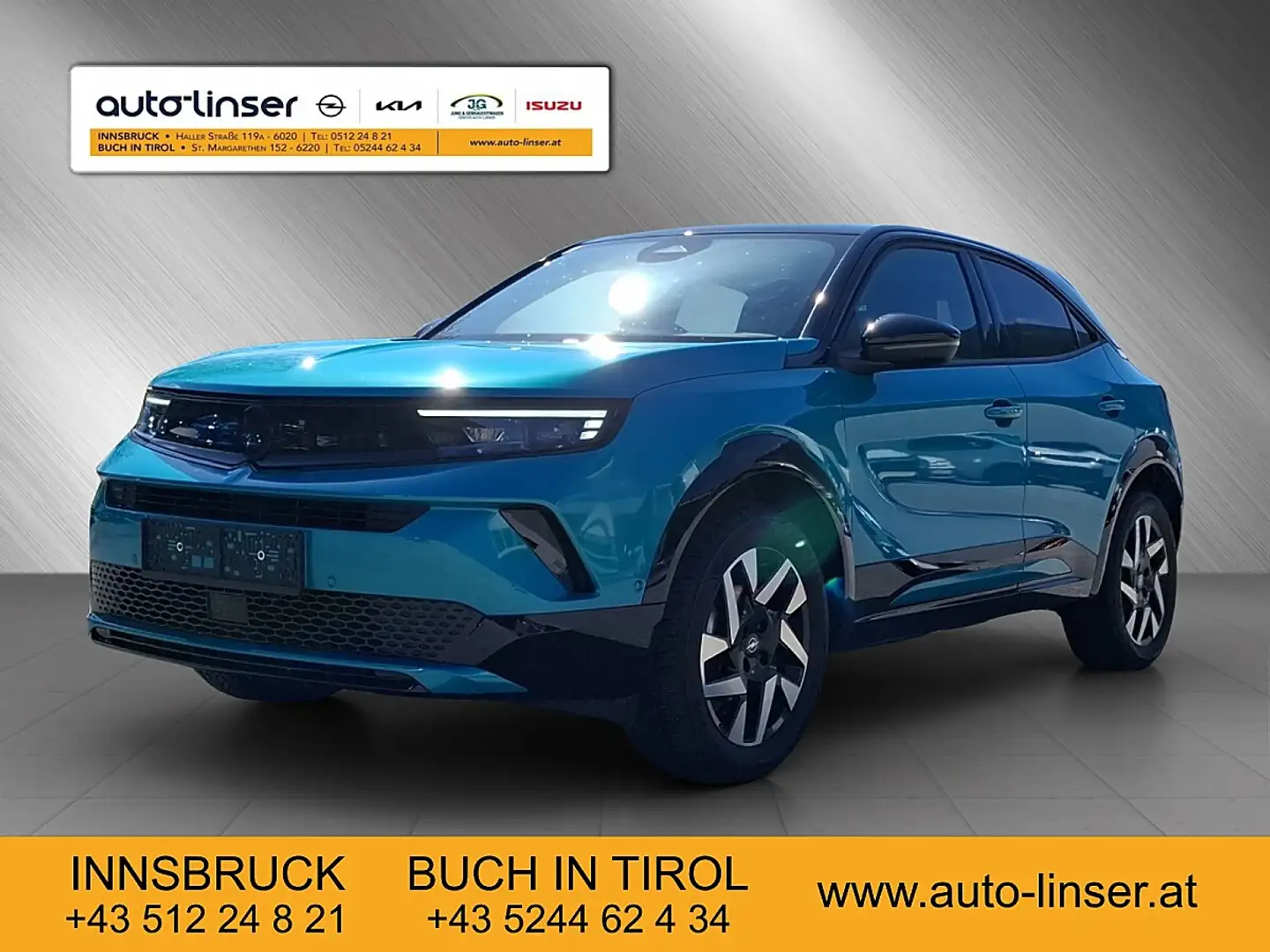 Opel Mokka 1,2 Direct Injection Turbo GS Aut. Grün - 1