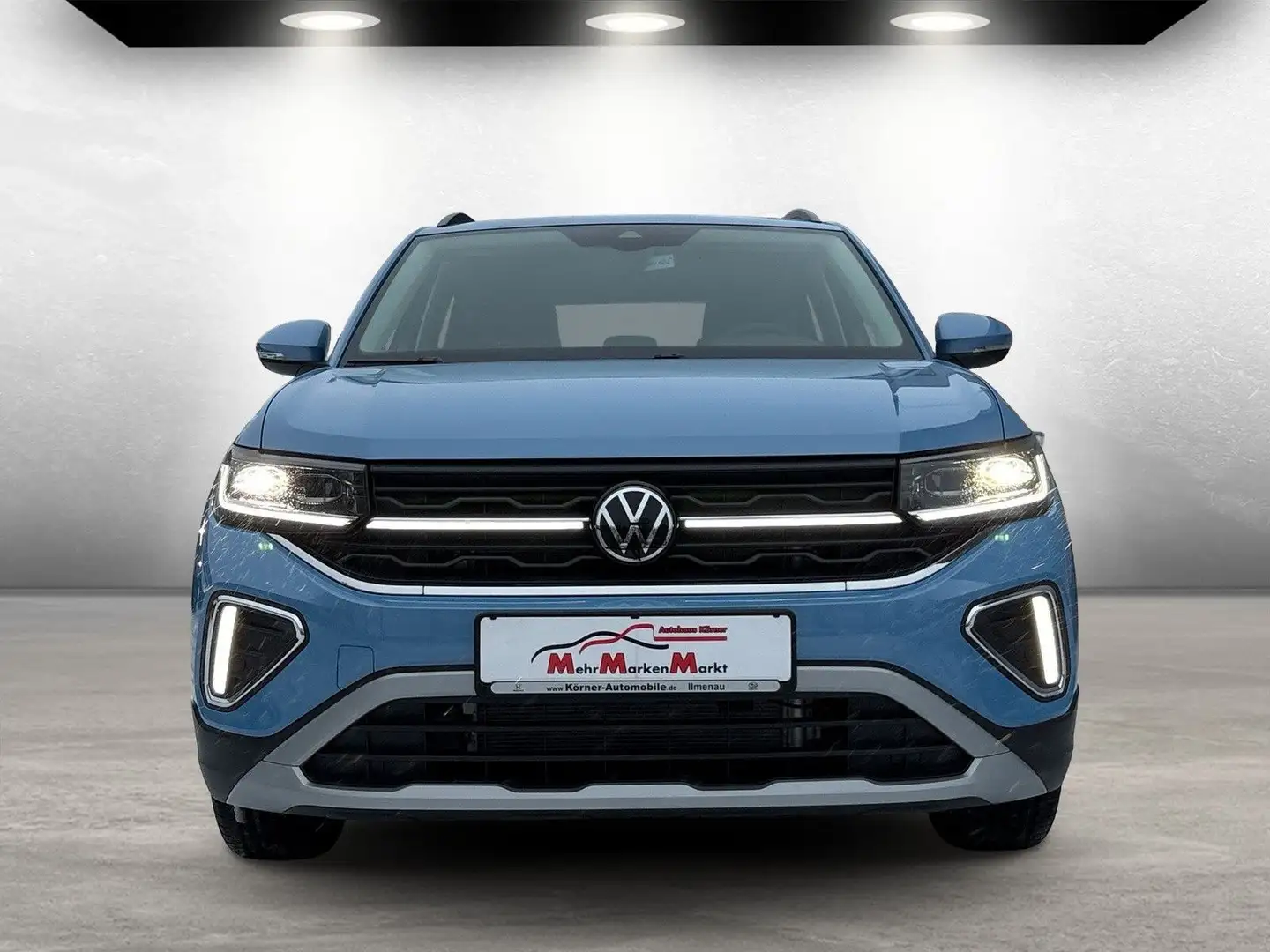 Volkswagen T-Cross 1.0 TSI Life *RFK*SHZ*IQ-Light*Carplay* Blau - 2