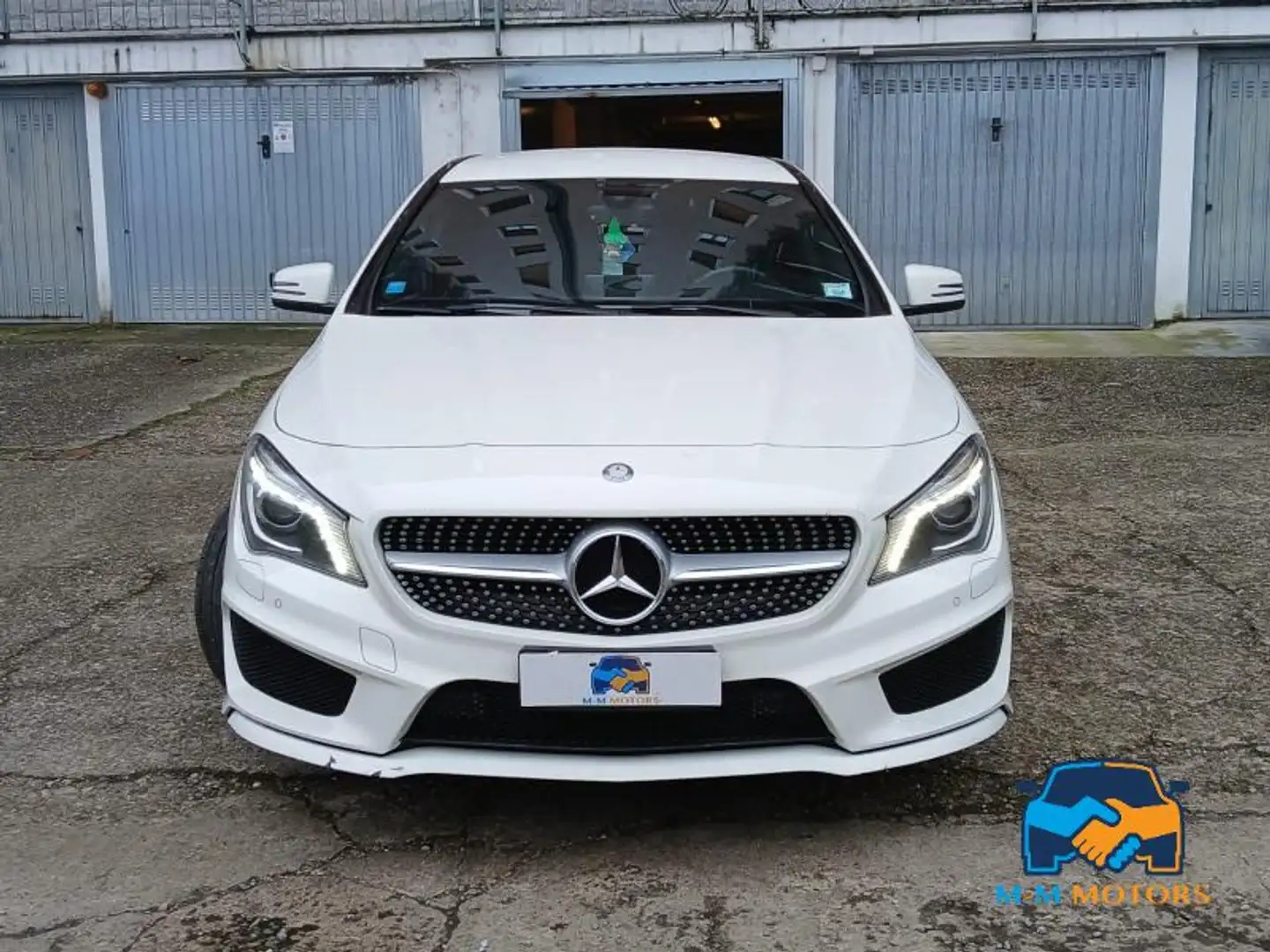 Mercedes-Benz CLA 250 220 d (cdi) Premium auto Weiß - 2
