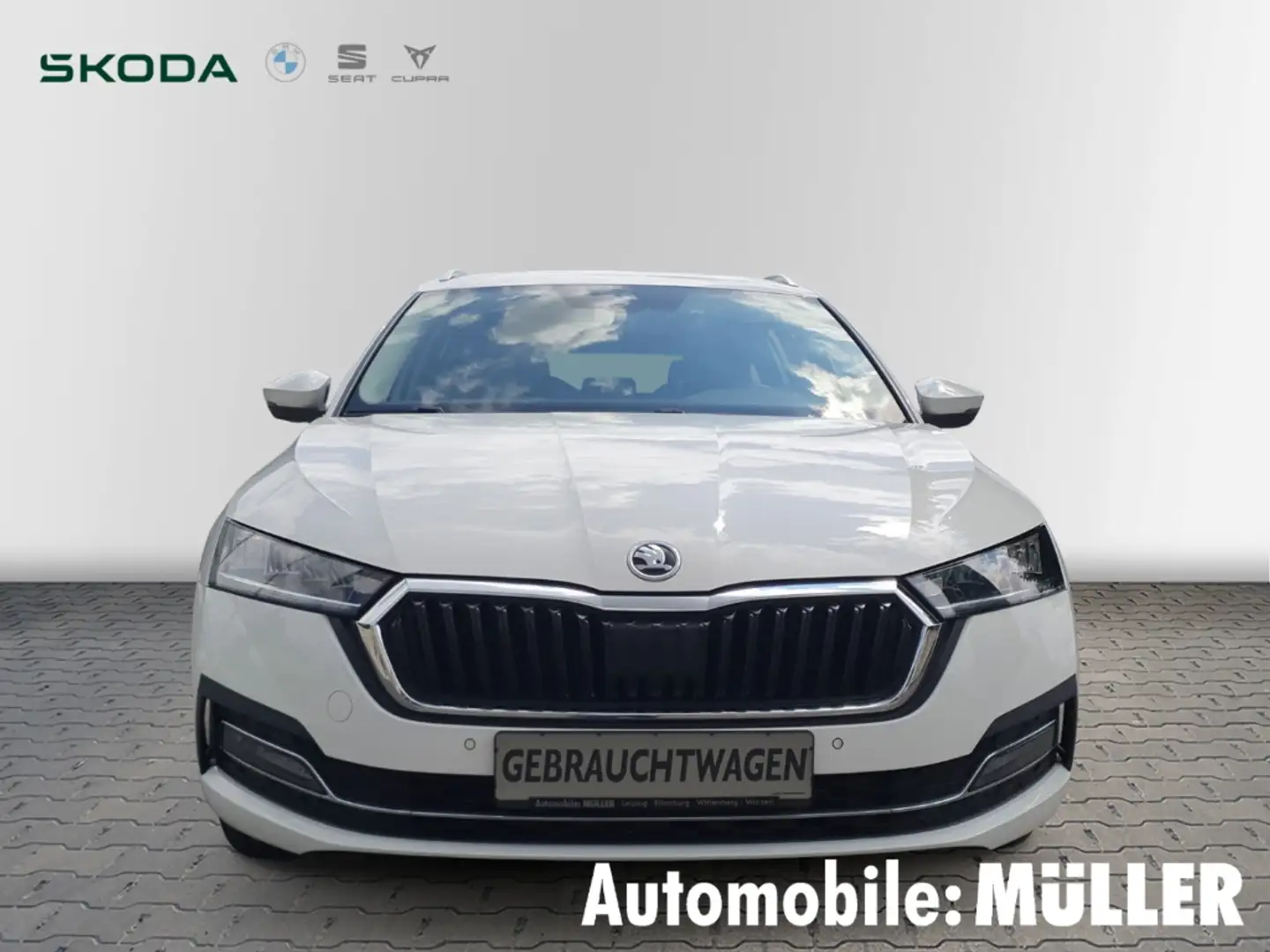 Skoda Octavia Combi First Edition 2.0 TDI 110 kW 7-Gang DSG *ACC Weiß - 2