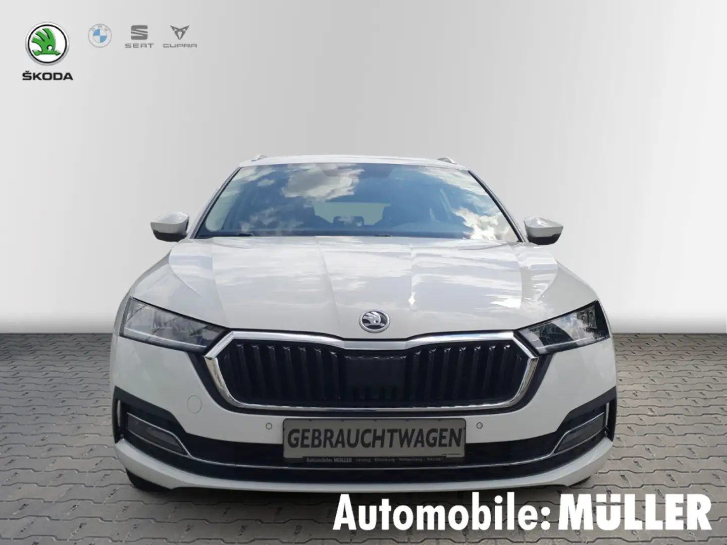 Skoda Octavia Combi First Edition 2.0 TDI 110 kW 7-Gang DSG *ACC Weiß - 2