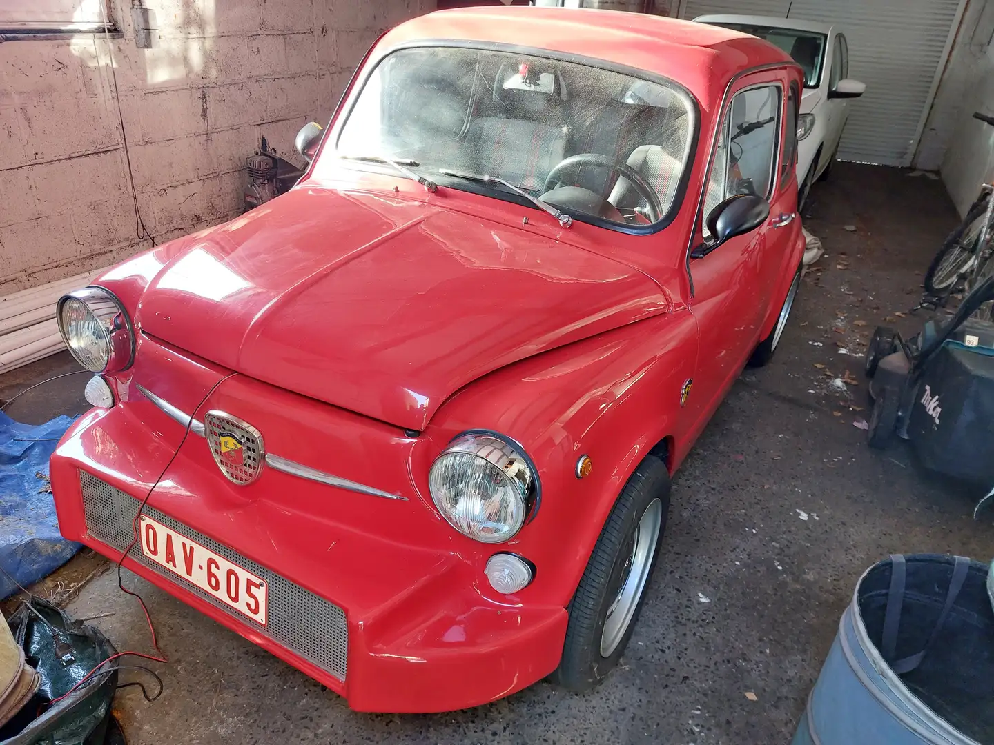 Fiat 600 Réplic Abarth Red - 1
