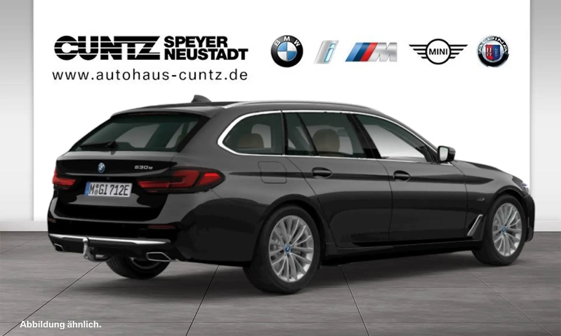 BMW 530 e Touring Head-Up DAB RFK AHK el. Sitze Nero - 2