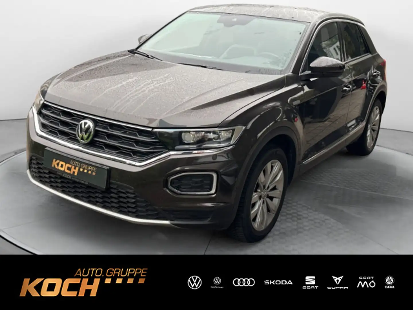 Volkswagen T-Roc 2.0TDI Sport DSG LED Navi Standh. Braun - 1