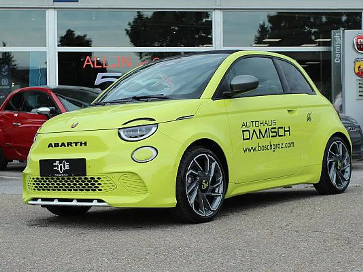 Abarth 500e Scorpionissima Cabrio Grün - 1