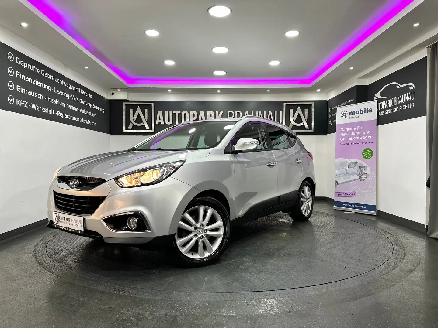 Hyundai iX35 2.0 Premium 4WD *1.BESITZ*WENIG-KM*SZH* Grigio - 1